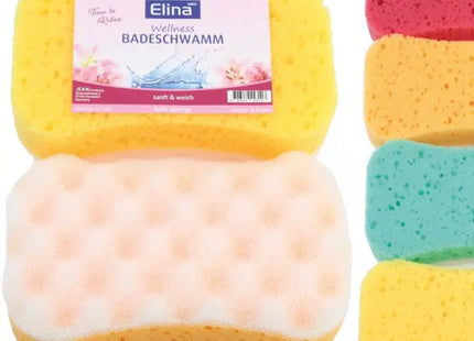 Elina Taillierte Badeschwamm 17x9.9x5cm - Ergonomisch, Sanft, Langlebig TK Gruppe® Grosshandel 