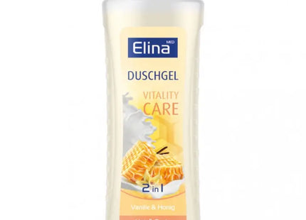 Elina Vitality Care 2-in-1 Duschgel, 300ml, Belebende Körper- & Haarpflege TK Gruppe® Grosshandel 