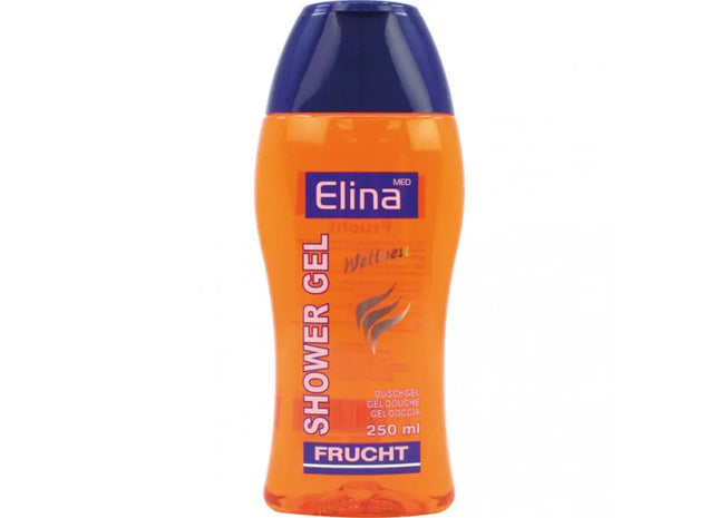 Elina Wellness Fruit Infusion Shower Gel 250ml - Refreshing Body Wash for a Revitalizing Experience TK Gruppe® Grosshandel 