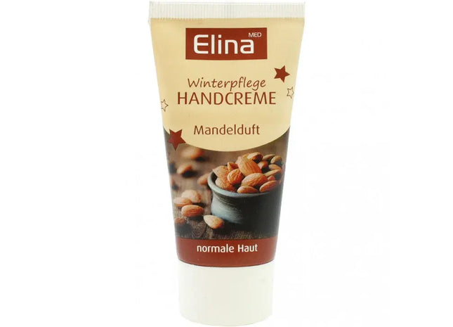 Elina Winterpflege Handcreme mit Mandel, 50ml - Intensive Feuchtigkeit TK Gruppe® Grosshandel 