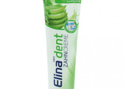 Elina Zahnpasta mit Aloe Vera und Fluorid, 100ml - Sanfte Mundpflege TK Gruppe® Grosshandel 