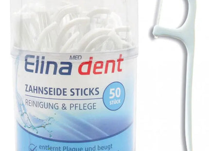 Elina Zahnseide-Sticks, 50 Stück in dekorativer Dose TK Gruppe® Grosshandel 