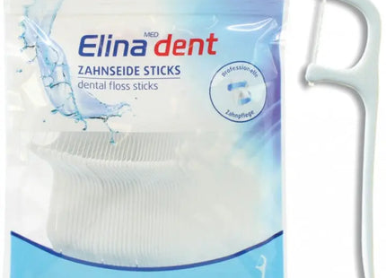 Elina Zahnseidenstäbchen 8cm, 50 Stück in wiederverschließbarer Tasche TK Gruppe® Grosshandel 