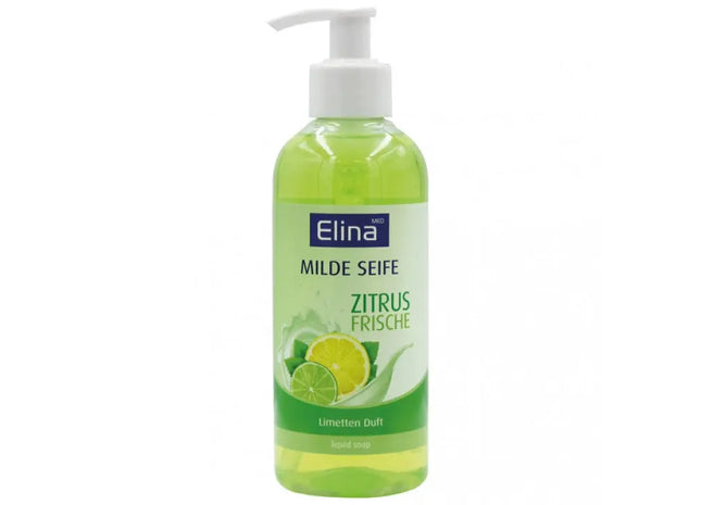 Elina Zitrusfrische Limetten Flüssigseife 300ml - Belebende Reinheit TK Gruppe® Grosshandel 