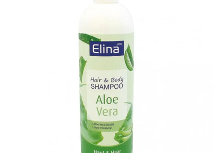Elina med 500ml Aloe Vera Hair & Body Shower Gel - Hydrating Cleanser for Hair and Skin TK Gruppe® Grosshandel 