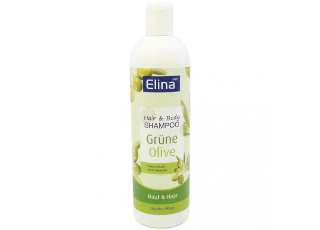 Elina med 500ml Haar- & Körperduschgel - Erfrischendes Olivenöl für intensive Pflege TK Gruppe® Grosshandel 