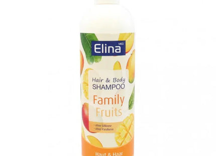 Elina med Duschgel 500ml Haar & Körper Familienpackung - Pflegendes Reinigungsgel TK Gruppe® Grosshandel 