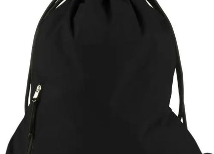 Elise Pongee Turnbeutel - Schwarz: Leichter und Stilvoller Begleiter für Unterwegs TK Gruppe® Grosshandel 