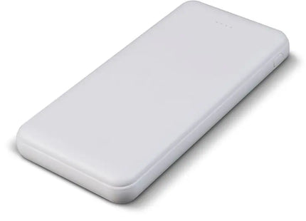 Elite 10.000mAh Powerbank - Weiß, mobile Ladestation, leistungsstarker Akku, tragbar und schnellladend TK Gruppe® Grosshandel 
