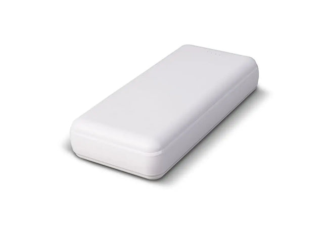Elite 16.000mAh Powerbank - Weiß, leistungsstarker tragbarer Akku, schnelle Ladefunktion, kompakt TK Gruppe® Grosshandel 