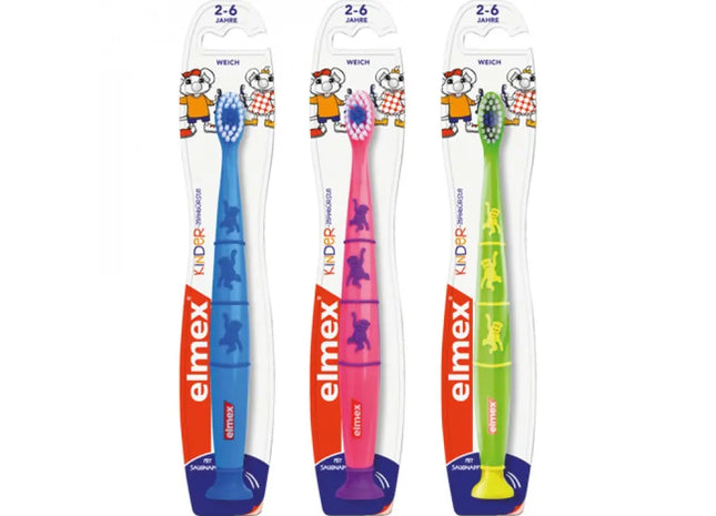 Elmex Children's Toothbrush - Gentle on Gums for Effective Pediatric Dental Care TK Gruppe® Grosshandel 