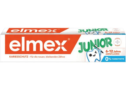 Elmex Junior 75ml Zahnpasta - Effektiver Kariesschutz für wachsende Kinderzähne TK Gruppe® Grosshandel 