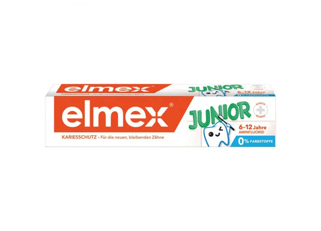 Elmex Junior 75ml Zahnpasta - Effektiver Kariesschutz für wachsende Kinderzähne TK Gruppe® Grosshandel 