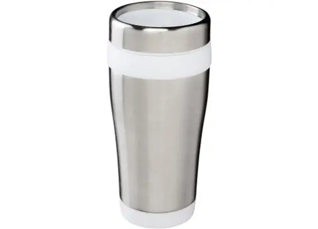 Elwood 410ml Eco-Isolierbecher, RCS-zertifizierter Edelstahl, Weiß TK Gruppe® Grosshandel 