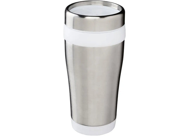 Elwood 410ml RCS-Zertifizierter Weißer Isolierbecher aus Recyceltem Edelstahl TK Gruppe® Grosshandel 