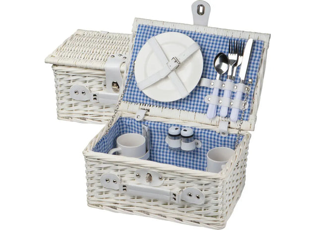 Emmerlev Picknickkoffer in Weiß - Elegant & Funktional TK Gruppe® Grosshandel 