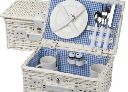 Emmerlev Picknickkoffer in Weiß – elegant & vielseitig TK Gruppe® Grosshandel 