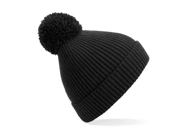 Engineered Knit Ribbed Pom Pom Beanie TK Gruppe® Grosshandel 