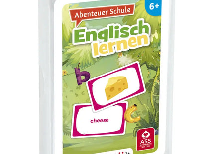 Englisch lernen Lernspiel im Kunststoffetui - Grundkenntnisse spielerisch erwerben TK Gruppe® Grosshandel 