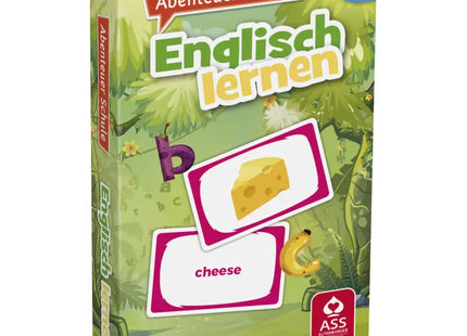 Englisch lernen Spielset in Faltschachtel - Grundlagen der englischen Sprache TK Gruppe® Grosshandel 