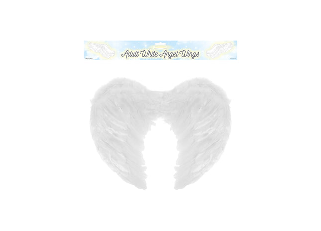 Englische Flöte weiß 44x34 cm für Erwachsene - Kostümzubehör TK Gruppe® Grosshandel 