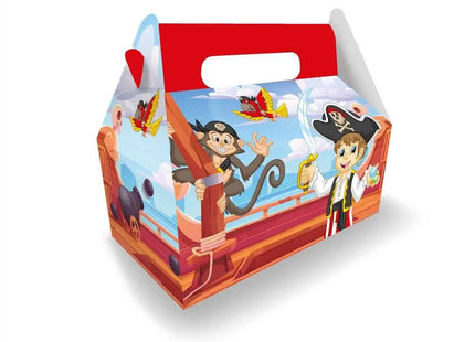Entdecke unsere Kinder Lunchbox Pirat, 23x23x12cm groß, für Abenteuer unterwegs! Robust, praktisch und perfekt für Schule und Ausflüge. Jetzt bestellen TK Gruppe® Grosshandel 