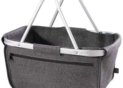 Entdecken Sie den anthrazitfarbenen Filzshopper BASKET – stilvoll, robust und praktisch TK Gruppe® Grosshandel 