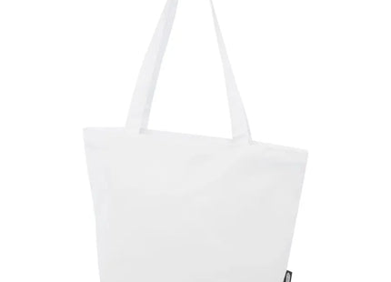 Entdecken Sie die Panama Tragetasche aus GRS Recyclingmaterial 20L – weiß, nachhaltig und geräumig TK Gruppe® Grosshandel 