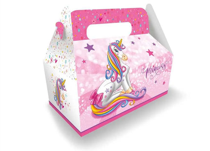Entdecken Sie unsere magische Kinder Lunchbox Einhorn, 23x23x12cm groß. Perfekt für Schule und Ausflüge. Robust, praktisch und voller Fantasie. Jetzt bestellen TK Gruppe® Grosshandel 