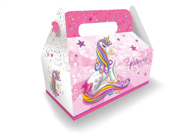 Entdecken Sie unsere magische Kinder Lunchbox Einhorn, 23x23x12cm groß. Perfekt für Schule und Ausflüge. Robust, praktisch und voller Fantasie. Jetzt bestellen TK Gruppe® Grosshandel 