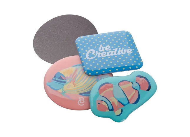 EpoFridgy Spezialform Kühlschrankmagnet – Bunte Dekorative Haftmagnete TK Gruppe® Grosshandel 