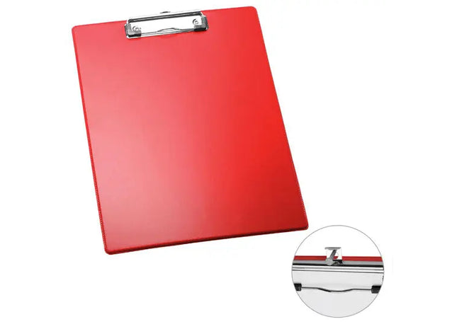 Epsilon DIN A4 Klemmbrett mit Metallklemme in Rot: Stilvoll & Praktisch TK Gruppe® Grosshandel 
