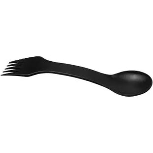 Epsy Multifunktions-Besteck 3-in-1: Löffel, Gabel, Messer in Schwarz TK Gruppe® Grosshandel 