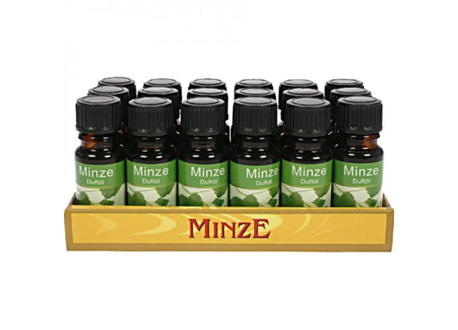 Erfrischendes Minz-Duftöl 10ml in Glasflasche mit Tropfer – Natürliche Essenz TK Gruppe® Grosshandel 