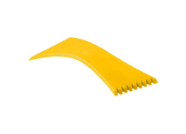 Ergonomischer Eiskratzer in Signal-Gelb für effizientes Enteisen TK Gruppe® Grosshandel 