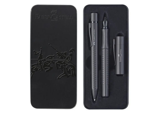 Ergonomisches Schreibset Grip Edition, Stifte und Zubehör - Schwarz TK Gruppe® Grosshandel 