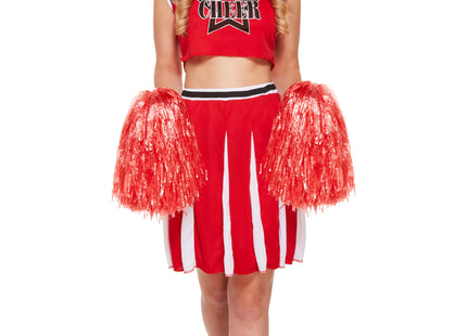 Erwachsene Cheerleader Kostüm Für Damen - Sportliches Outfit Für Fasching & Party TK Gruppe® Grosshandel 