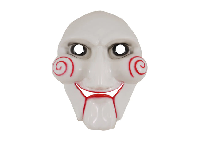 Erwachsene Jigsaw Gesichtsmaske – Rätselhaftes Halloween Kostümzubehör TK Gruppe® Grosshandel 