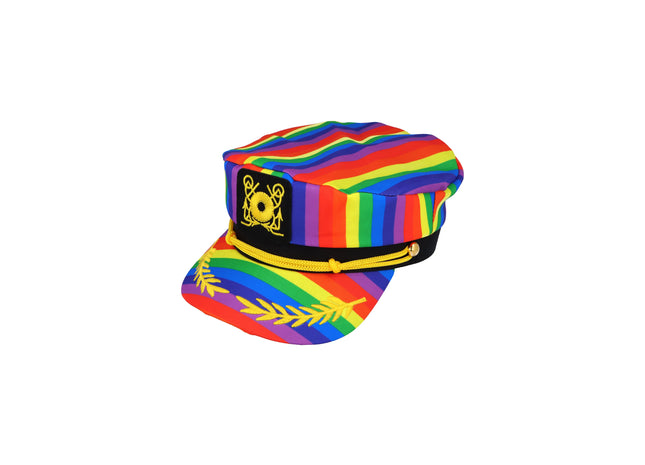 Erwachsene Pride Matrosenmütze | LGBT Nautische Modemütze TK Gruppe® Grosshandel 