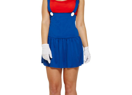 Erwachsene Superheroine Kostüm Rot - Karneval & Fasching Verkleidung Für Frauen TK Gruppe® Grosshandel 