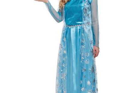 Erwachsenenkostüm Eiskönigin, Elegantes Gefrorenes-Themenoutfit TK Gruppe® Grosshandel 