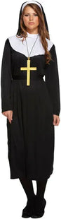 Erwachsenenkostüm Nonne, Verkleidung Für Fasching & Halloween, Damen & Herren TK Gruppe® Grosshandel 