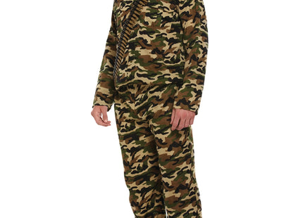 Erwachsenenkostüm Soldat - Tarnanzug Für Erwachsene, Military Outfit TK Gruppe® Grosshandel 