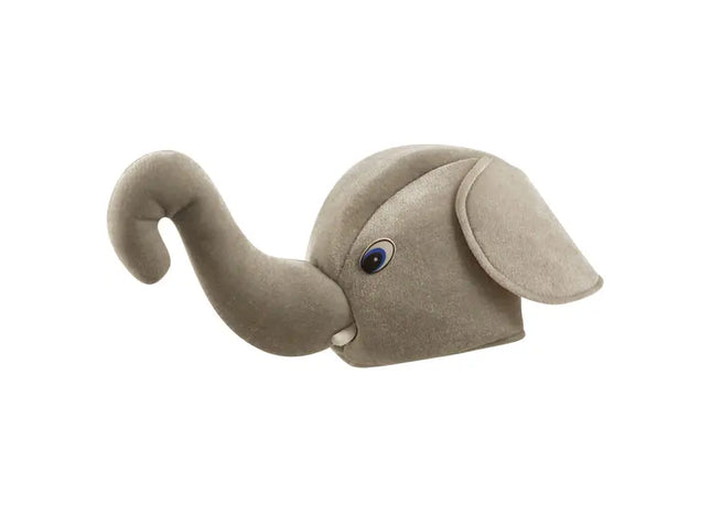 Erwachsener Grauer Elefantenhut - Lustiger Tierkostümhut, 30 x 32 cm, für Partys & Unterhaltung TK Gruppe® Grosshandel 