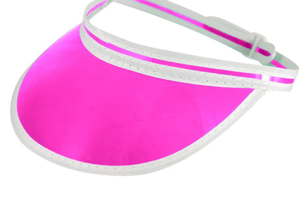 Erwachsener Rosa Poker Visierhut - Casino-Stil Kappe Für Spieleabende & Themenpartys TK Gruppe® Grosshandel 
