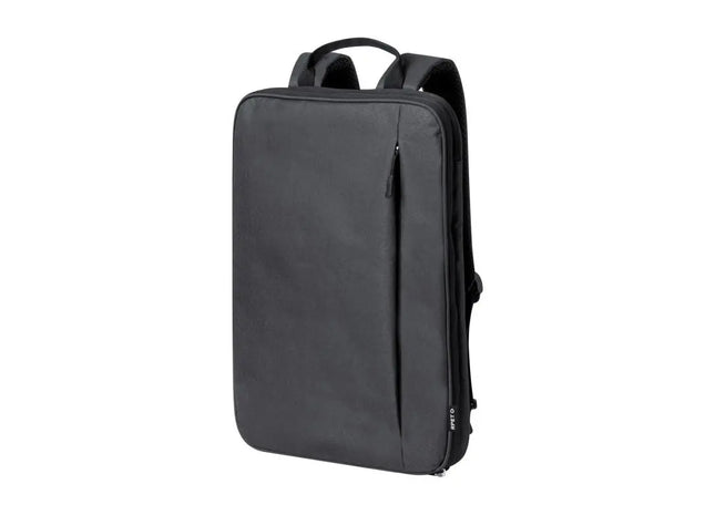 Erweiterbarer RPET Rucksack – Vielseitig und Schwarz TK Gruppe® Grosshandel 