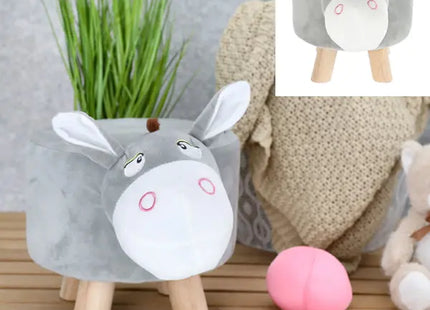 Esel Motiv-Hocker - Verspielte Sitzgelegenheit, Kompakte Höhe 30 cm TK Gruppe® Grosshandel 