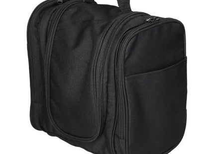 Essential Kulturbeutel in Schwarz - Must-Have für Reisende, 100 Zeichen TK Gruppe® Grosshandel 