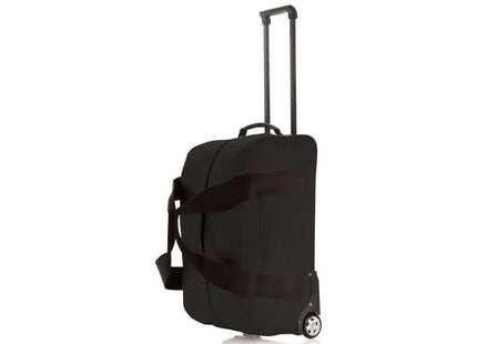 Essenzieller Wochenend-Rollkoffer - schwarz, praktisch & stylisch für Kurztrips TK Gruppe® Grosshandel 