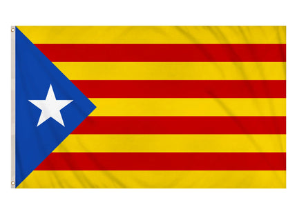 Estelada Catalunya Flagge 5Ft TK Gruppe® Grosshandel 